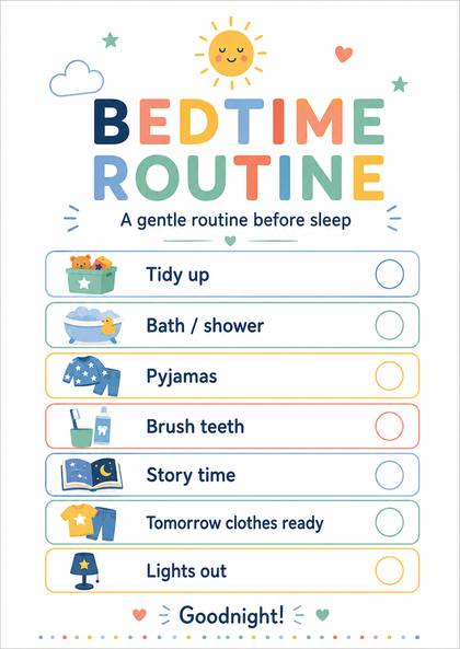 Bedtime Routine preview
